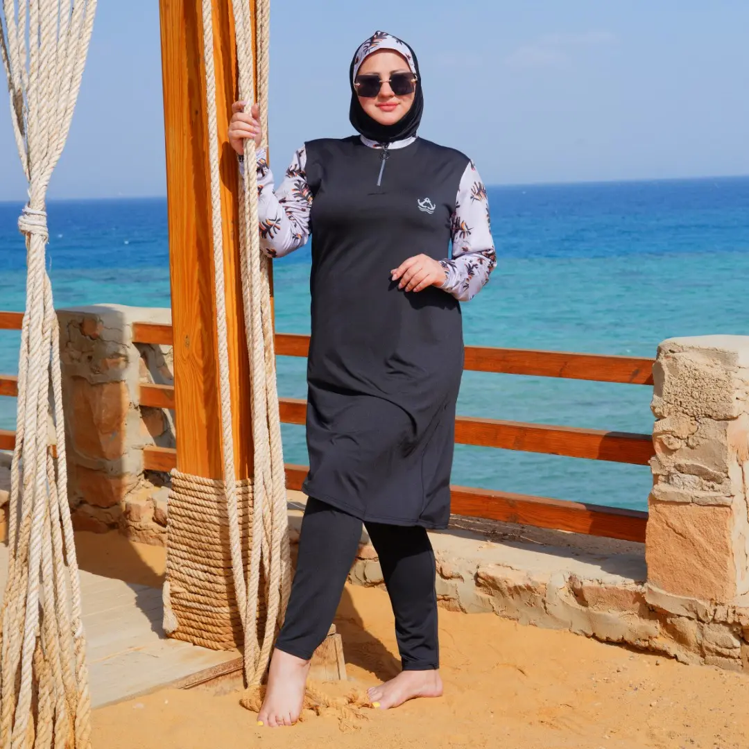 مايوه بوركيني حريمي بيج سايز BS.18